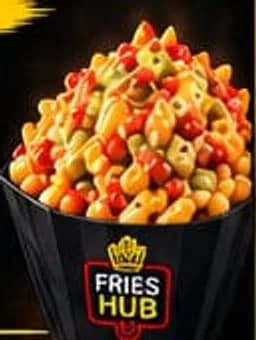 Fries Hub Special fries loaded with sauces